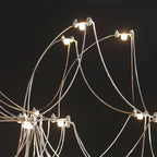 Adairenna Stainless Steel Chandelier-Moonnatur