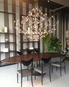 Adairenna Stainless Steel Chandelier-Moonnatur