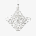Adairenna Stainless Steel Chandelier-Moonnatur