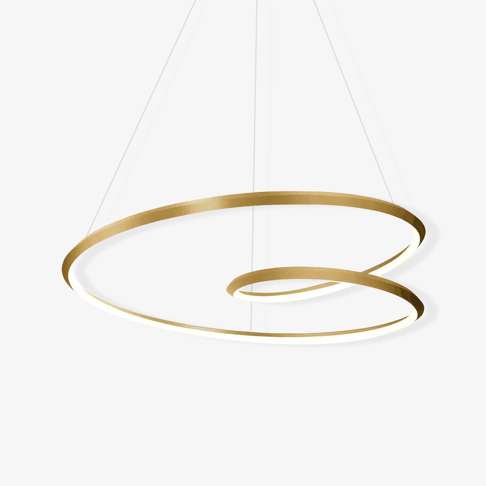 Hadrenenna Aluminium Chandelier-Moonnatur
