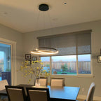 Hadrenenna Aluminium Chandelier-Moonnatur
