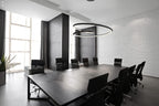 Hadrenenna Aluminium Chandelier-Moonnatur