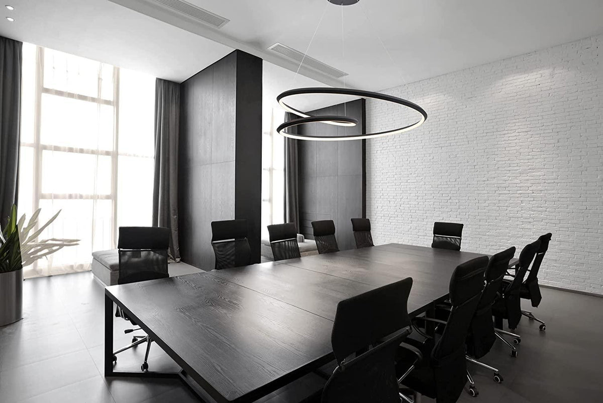 Hadrenenna Aluminium Chandelier-Moonnatur