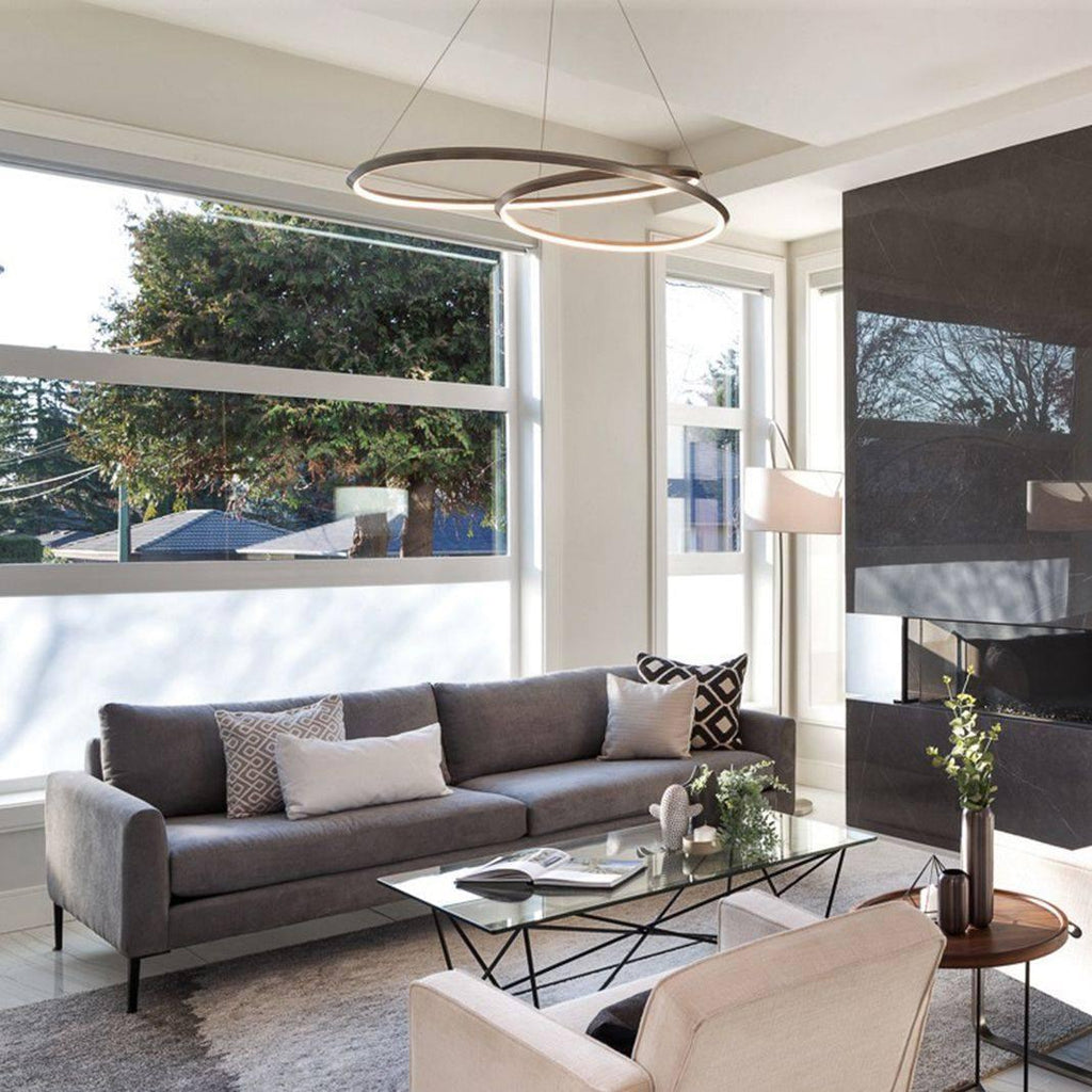 Hadrenenna Aluminium Chandelier-Moonnatur