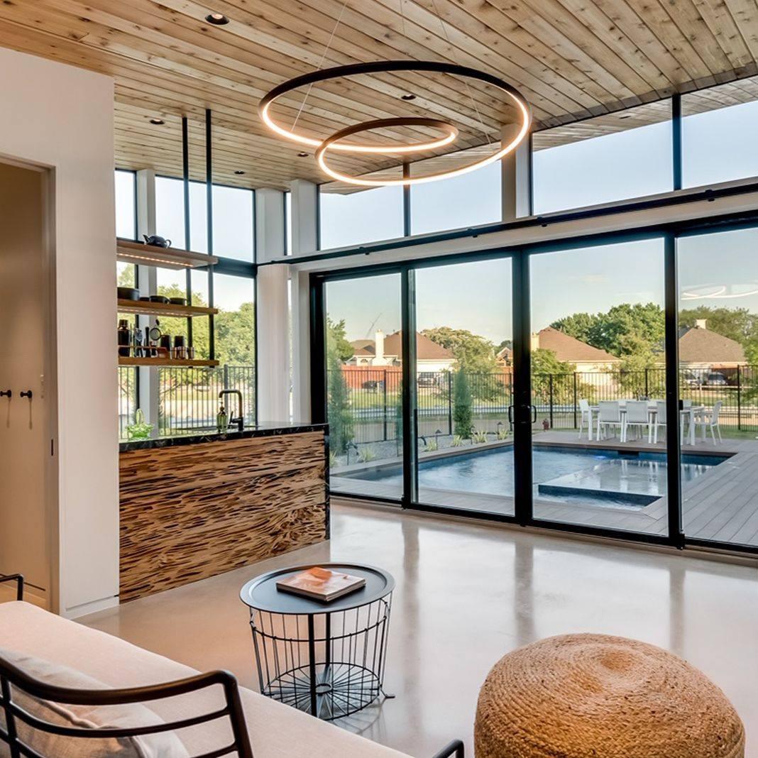 Hadrenenna Aluminium Chandelier-Moonnatur