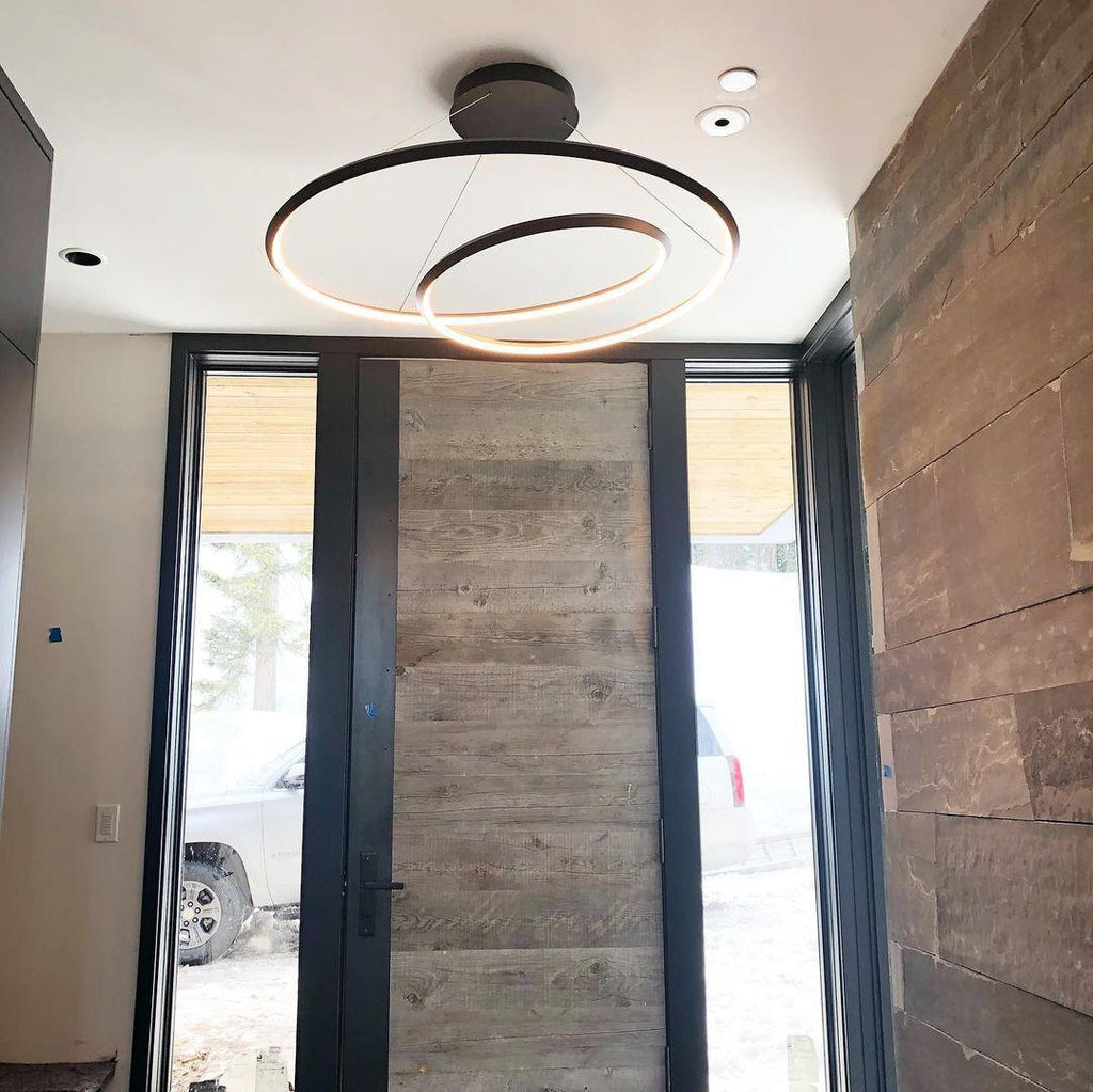 Hadrenenna Aluminium Chandelier-Moonnatur