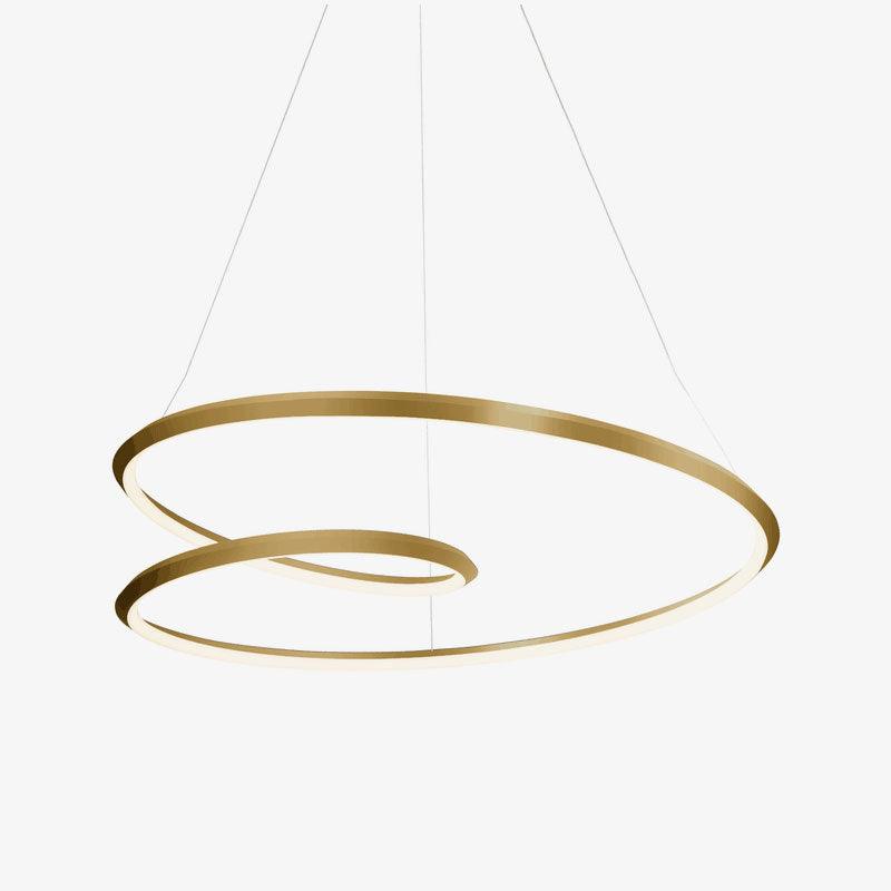 Hadrenenna Aluminium Chandelier-Moonnatur