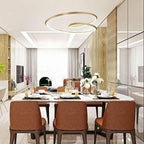 Hadrenenna Aluminium Chandelier-Moonnatur