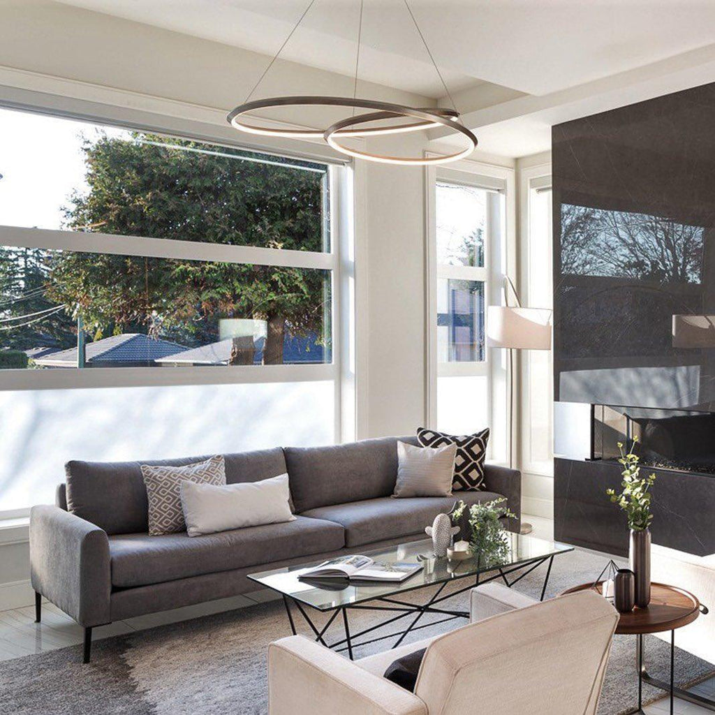 Hadrenenna Aluminium Chandelier-Moonnatur