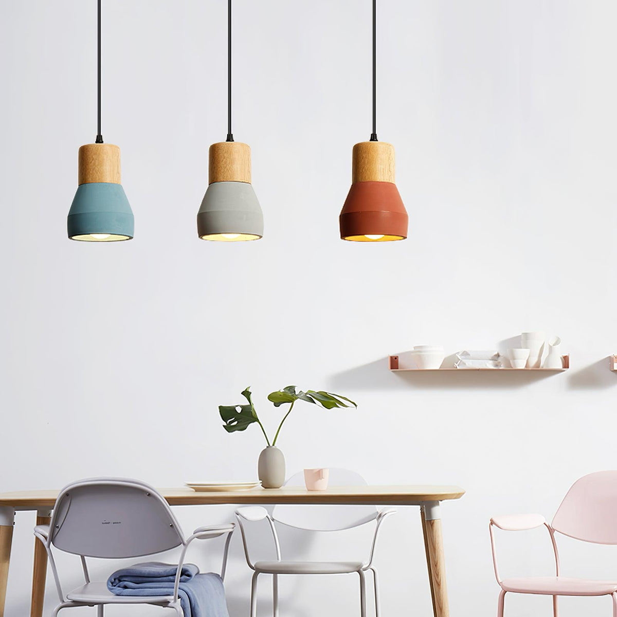Sylvenis Cement Pendant Light-Moonnatur