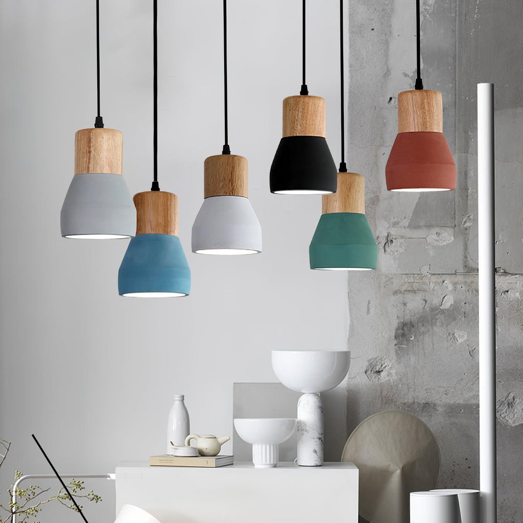 Sylvenis Cement Pendant Light-Moonnatur