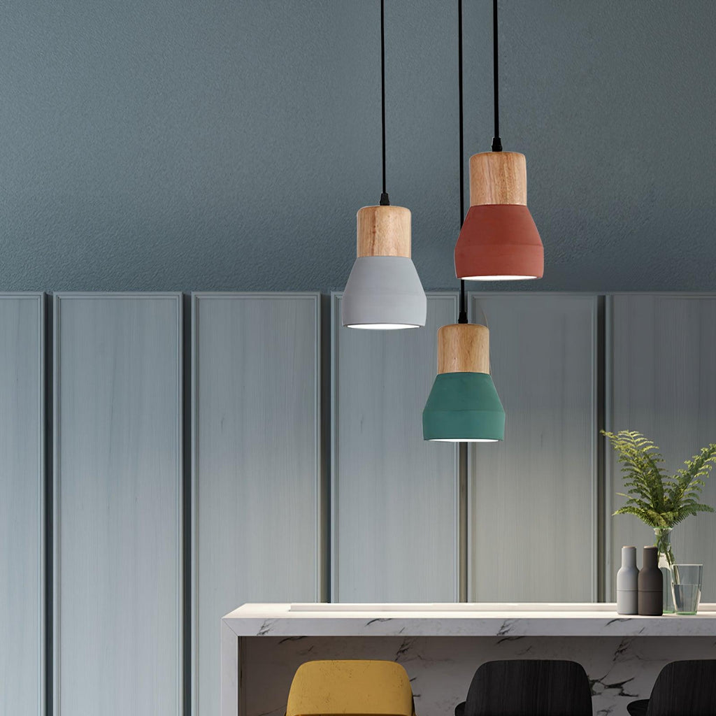 Sylvenis Cement Pendant Light-Moonnatur