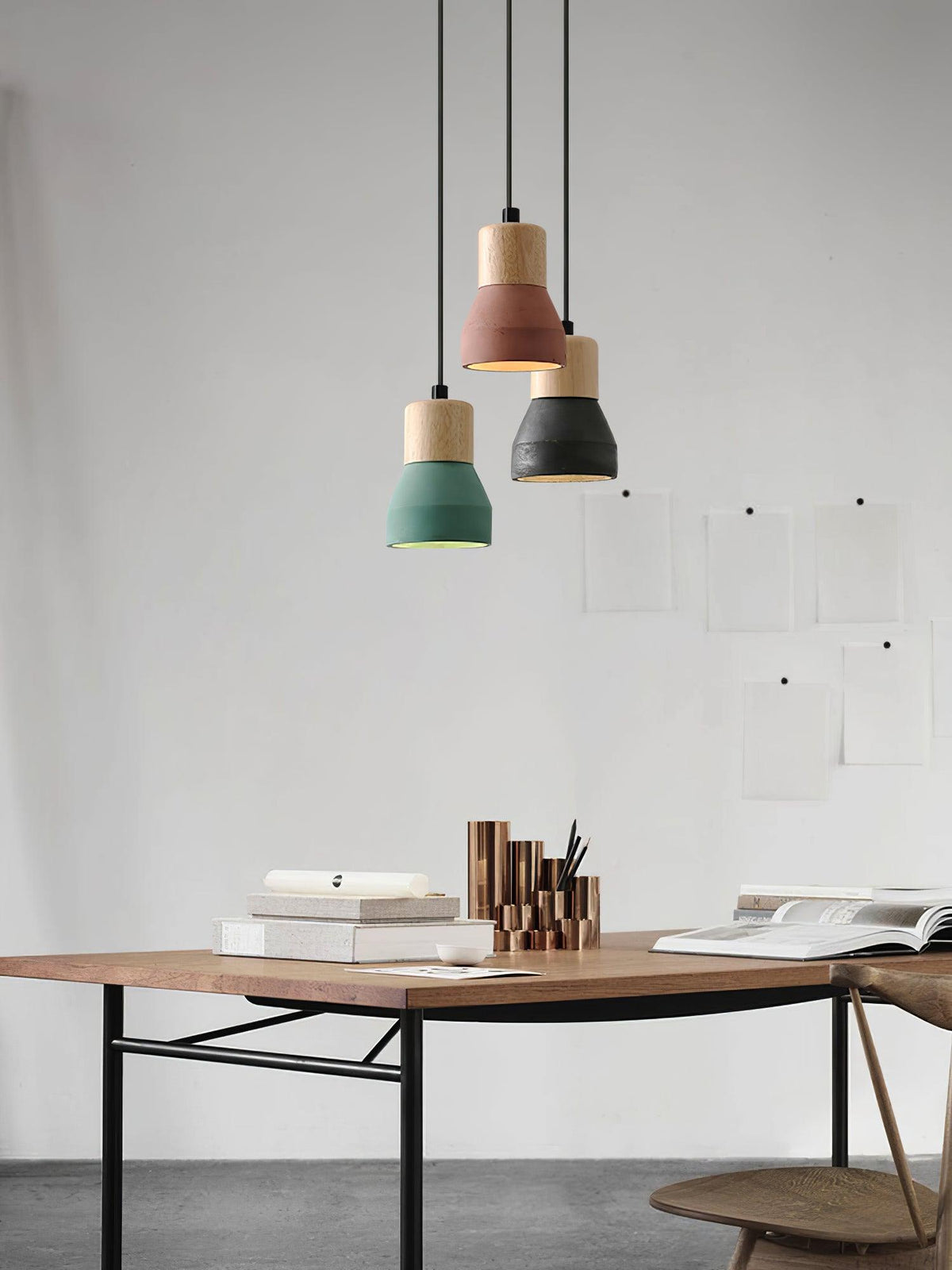 Sylvenis Cement Pendant Light-Moonnatur