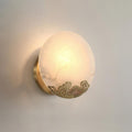 Tarnelenora Alabaster Wall Light-Moonnatur