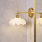 Larkaria Glass Wall Light-Moonnatur