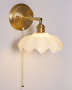 Larkaria Glass Wall Light-Moonnatur