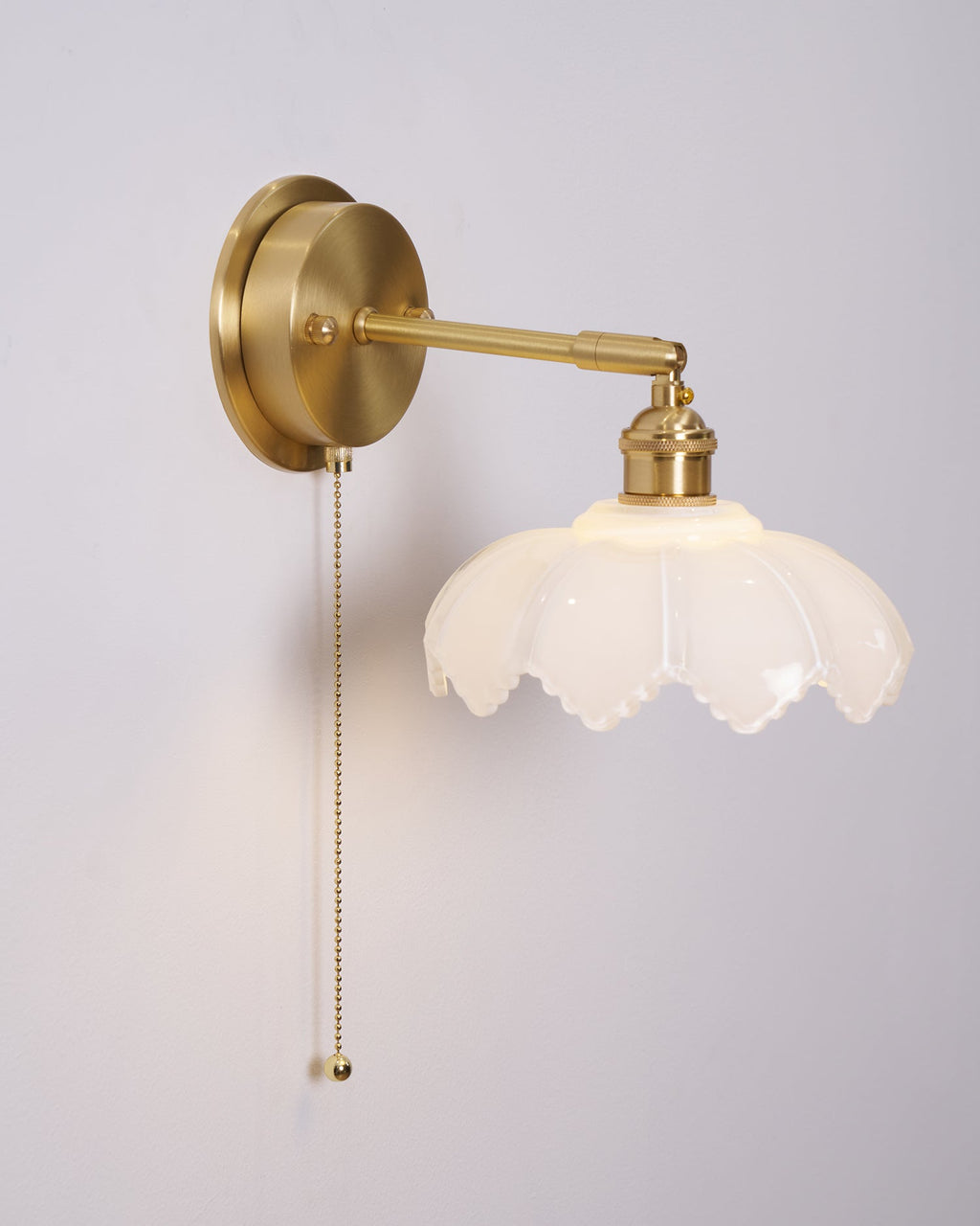 Larkaria Glass Wall Light-Moonnatur