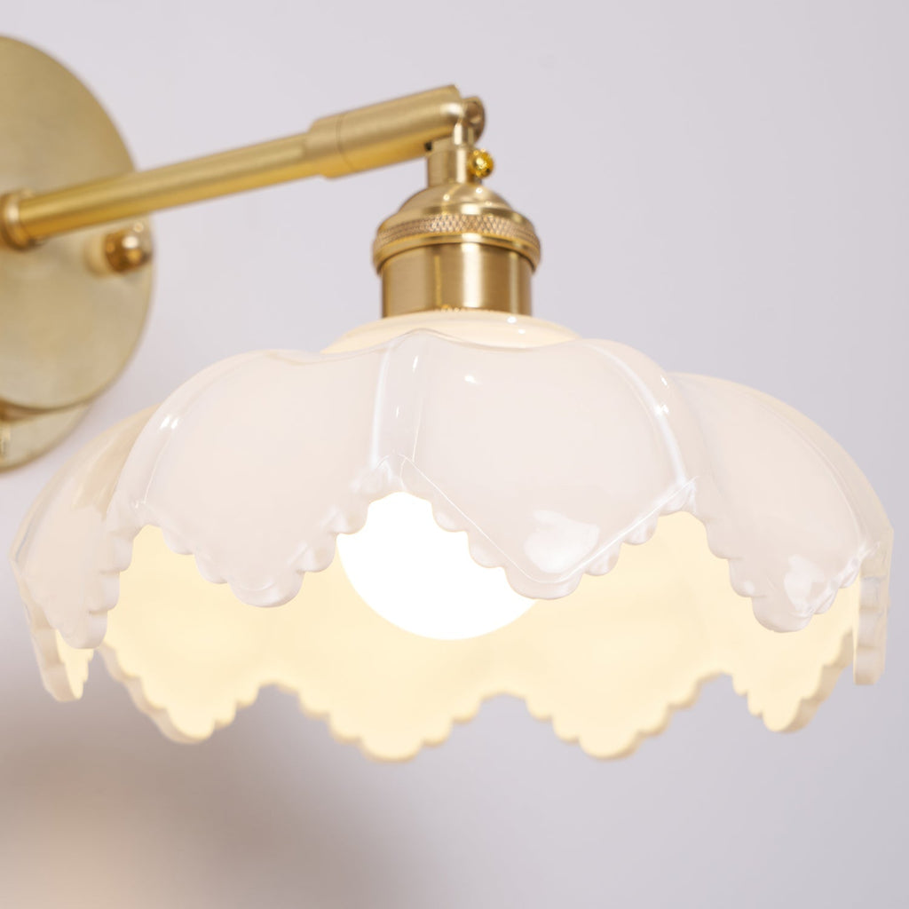 Larkaria Glass Wall Light-Moonnatur