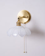 Larkaria Glass Wall Light-Moonnatur