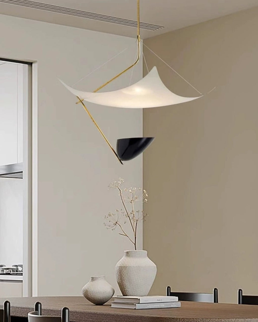 Morvenia Metal Pendant Light-Moonnatur