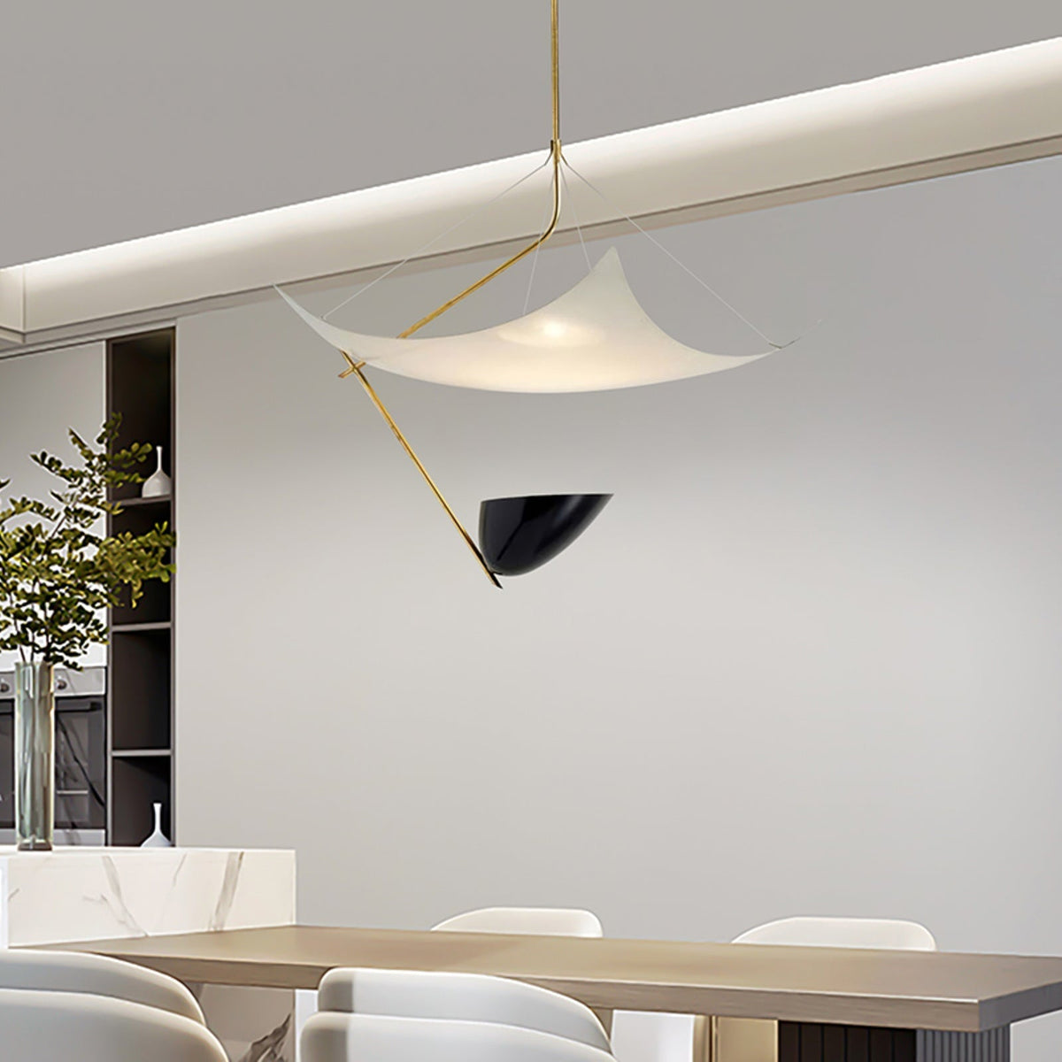 Morvenia Metal Pendant Light-Moonnatur