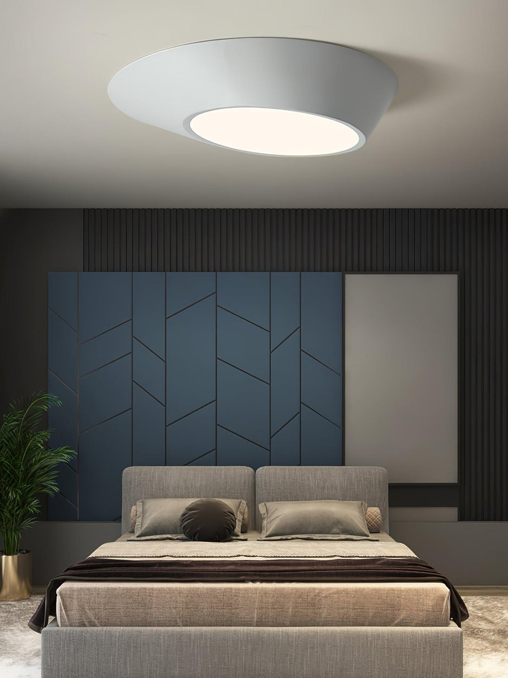 Carrowune Acrylic Ceiling Light-Moonnatur