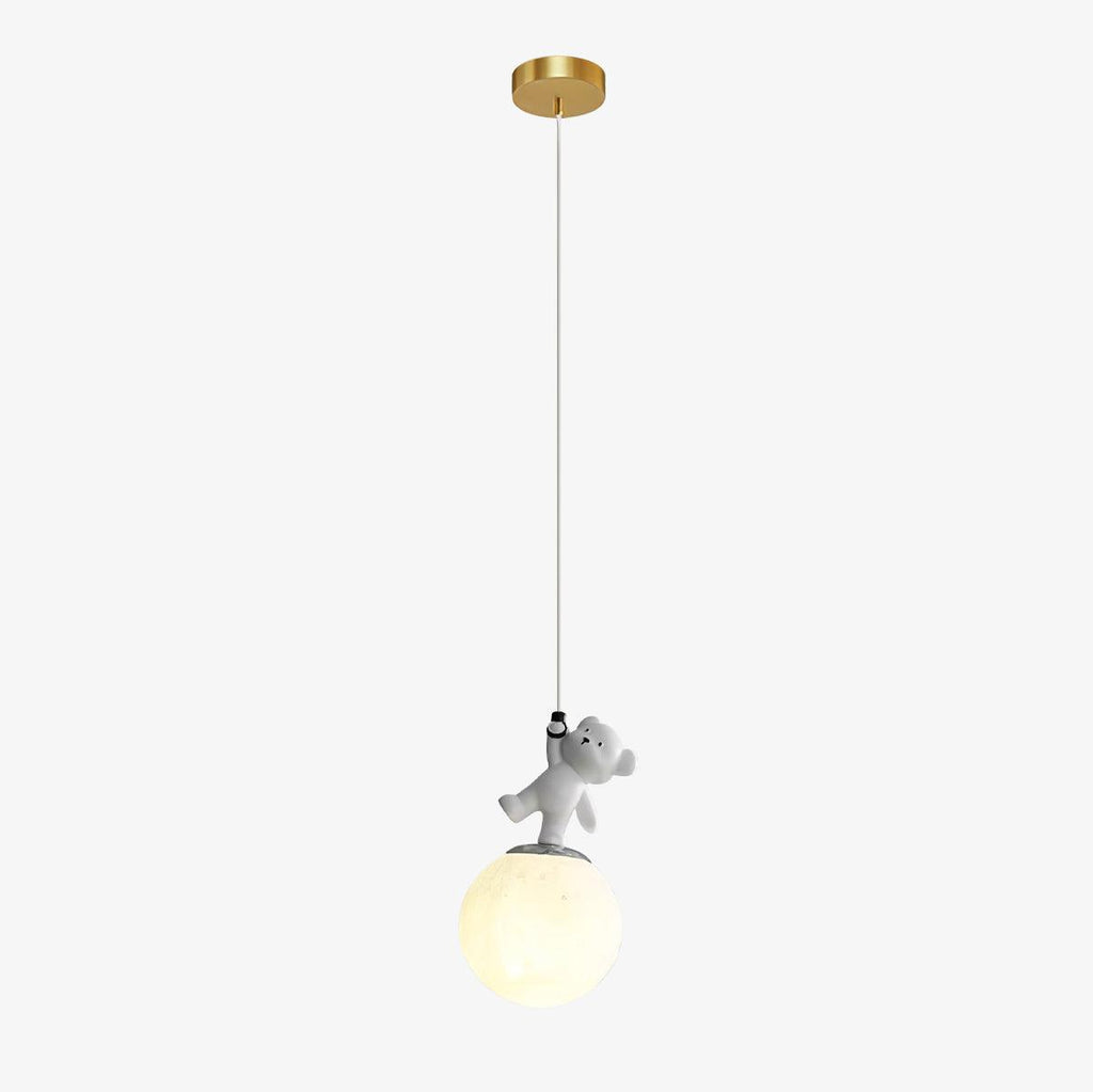Qirena Resin Pendant Light-Moonnatur