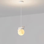 Omerin Resin Pendant Lamp-Moonnatur