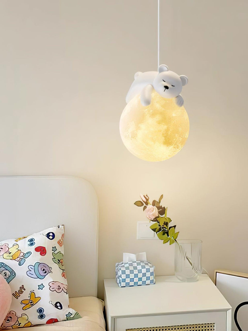Omerin Resin Pendant Lamp-Moonnatur