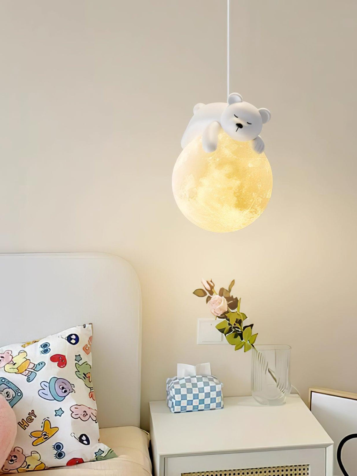 Omerin Resin Pendant Lamp-Moonnatur