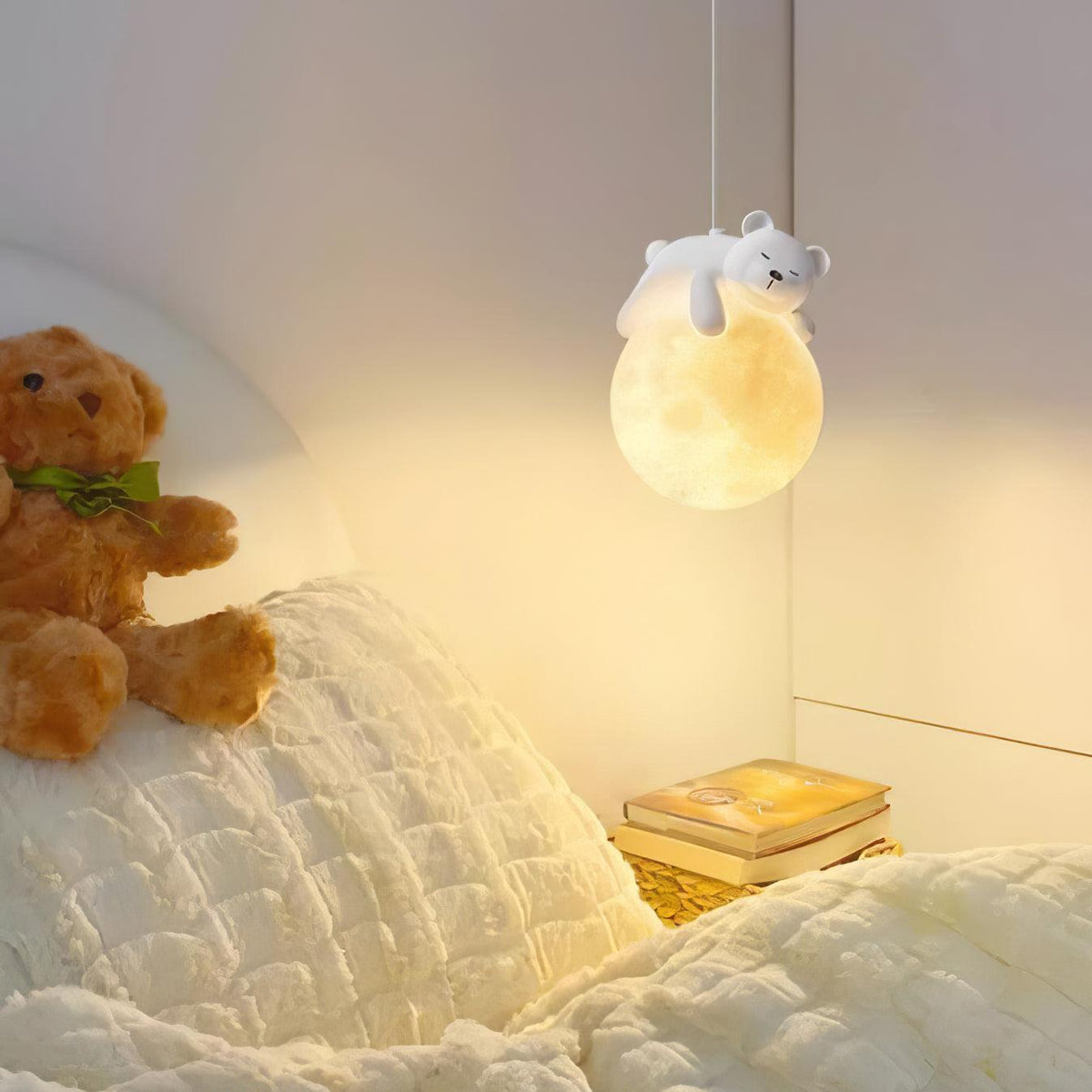 Omerin Resin Pendant Lamp-Moonnatur