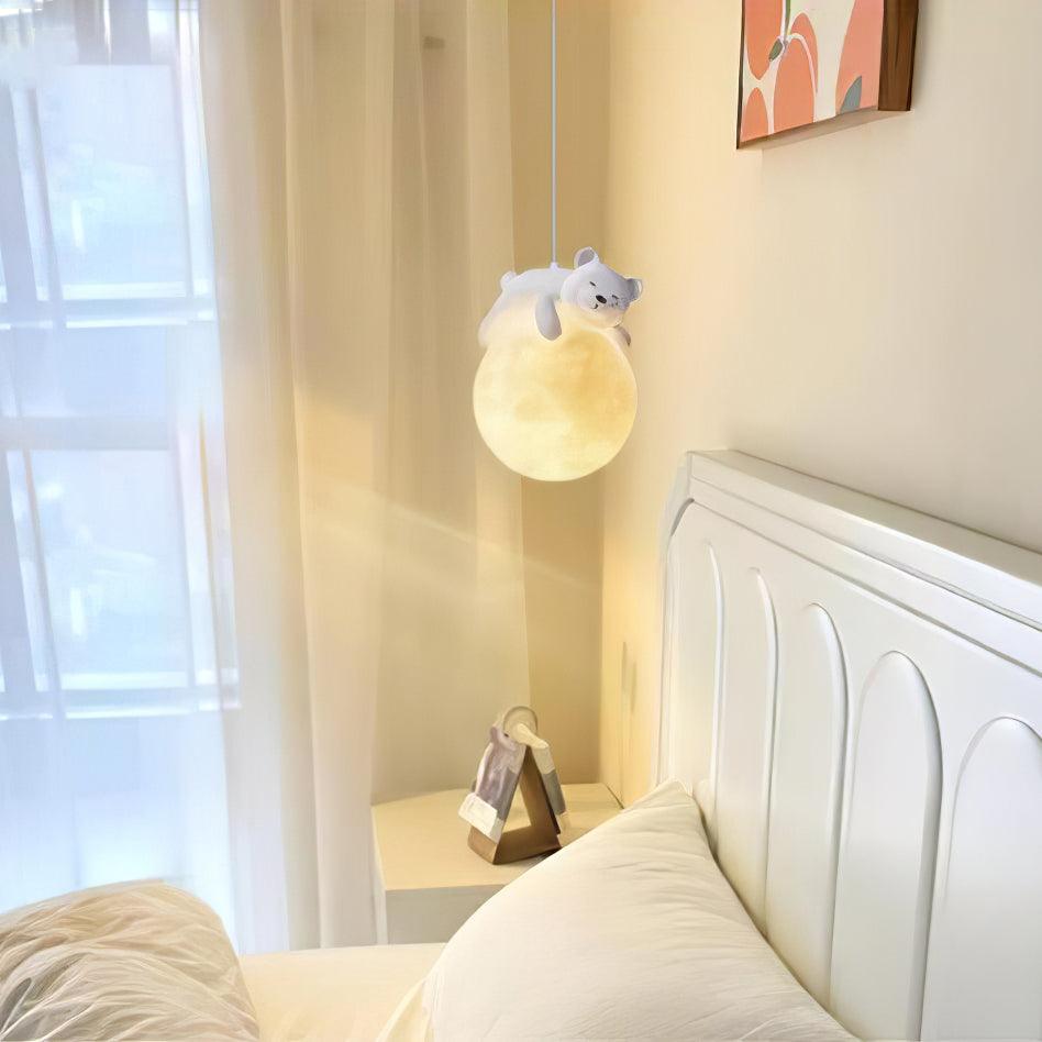 Omerin Resin Pendant Lamp-Moonnatur