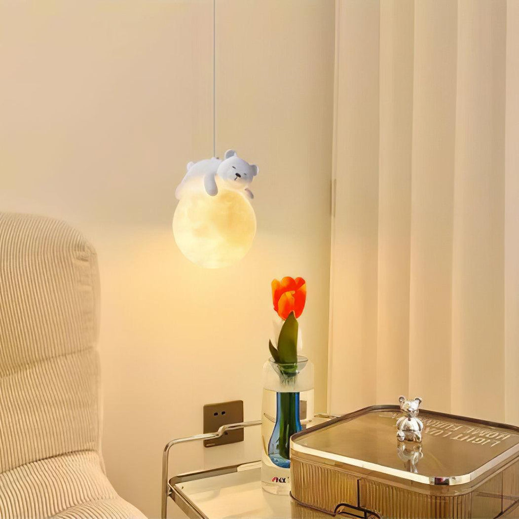 Omerin Resin Pendant Lamp-Moonnatur