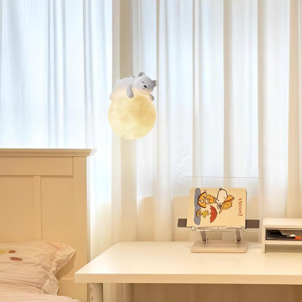 Omerin Resin Pendant Lamp-Moonnatur