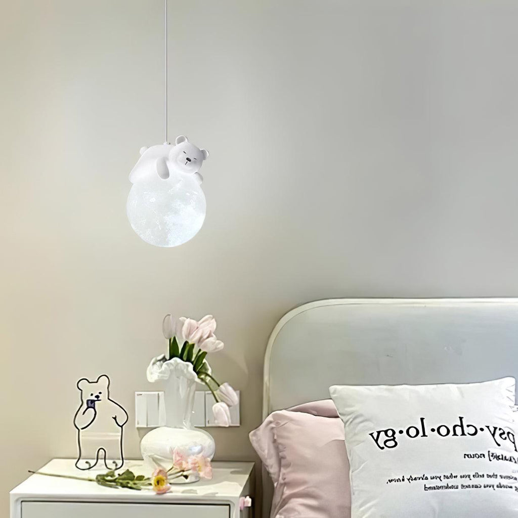 Omerin Resin Pendant Lamp-Moonnatur