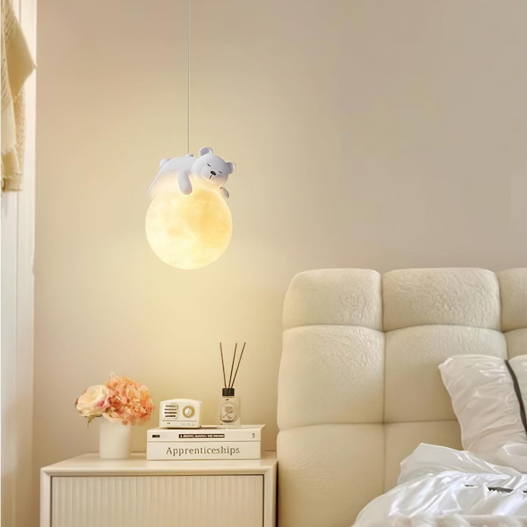 Omerin Resin Pendant Lamp-Moonnatur