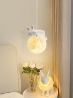 Omerin Resin Pendant Lamp-Moonnatur