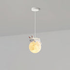 Omerin Resin Pendant Lamp-Moonnatur