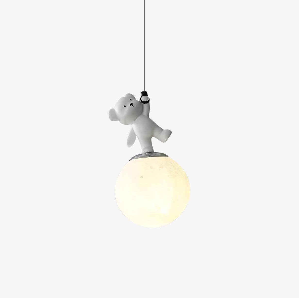 Qirena Resin Pendant Light-Moonnatur