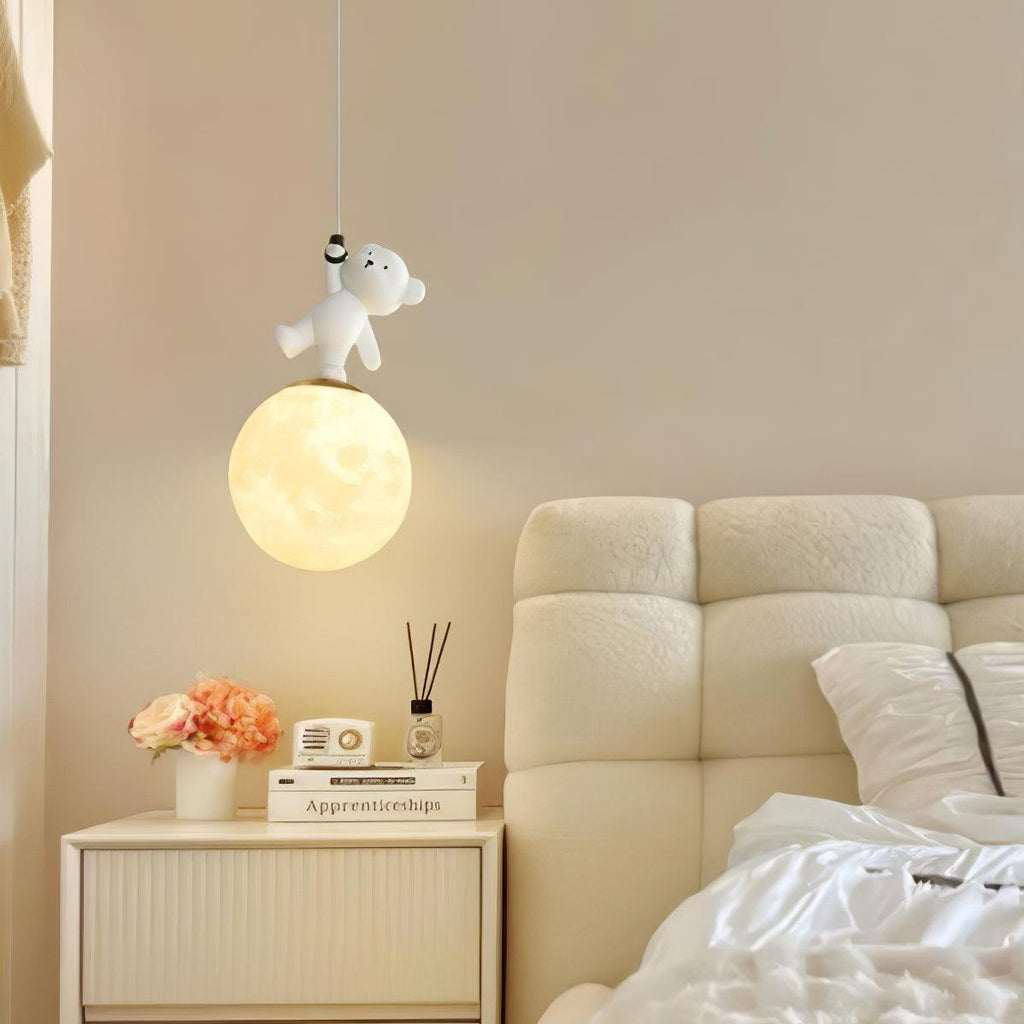 Qirena Resin Pendant Light-Moonnatur