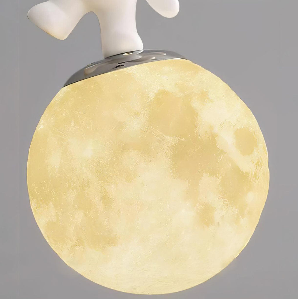 Qirena Resin Pendant Light-Moonnatur