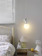 Qirena Resin Pendant Light-Moonnatur
