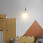 Qirena Resin Pendant Light-Moonnatur