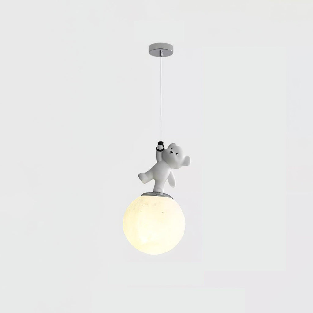 Qirena Resin Pendant Light-Moonnatur