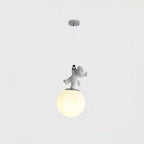 Qirena Resin Pendant Light-Moonnatur
