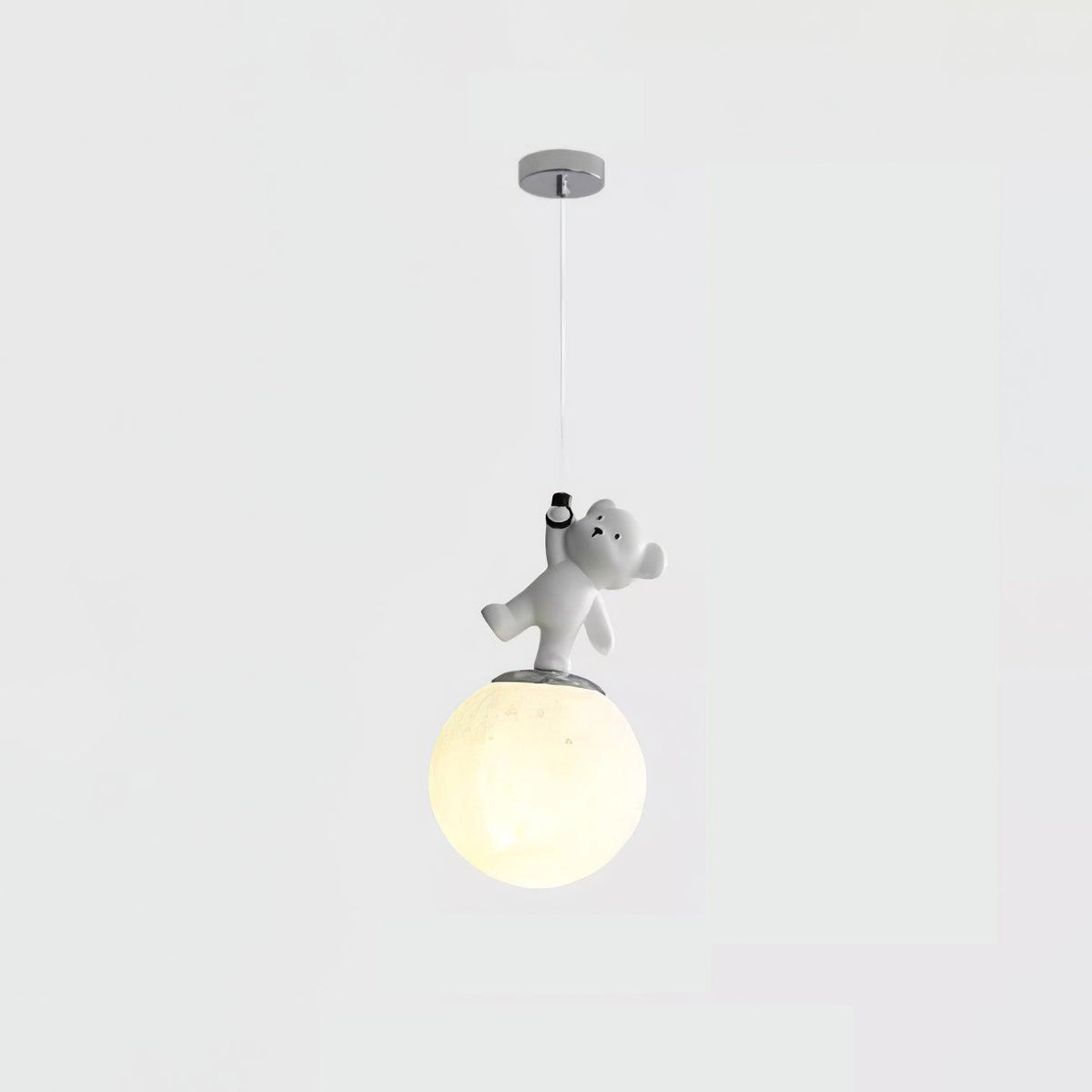 Qirena Resin Pendant Light-Moonnatur