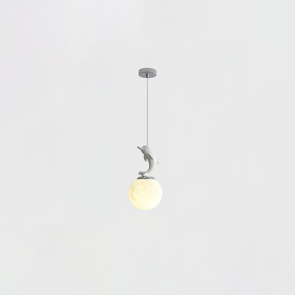 Qirena Resin Pendant Light-Moonnatur