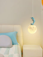 Qirena Resin Pendant Light-Moonnatur