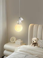 Qirena Resin Pendant Light-Moonnatur