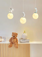 Qirena Resin Pendant Light-Moonnatur